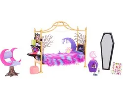 Mattel Monster High - Clawdeen Wolf - Slaapkamer - Paars