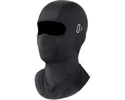 Bivakmuts - Helmmuts - Ski Mask - Balaclava - geschikt voor Fiets / Scooter / Motor - Fietskleding Winter - Zwart
