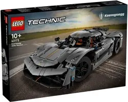 LEGO Technic - Koenigsegg Jesko Absolut grijze hypercar - 42173