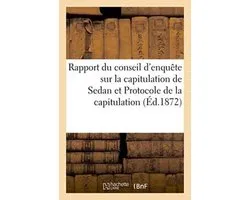 Sciences Sociales- Rapport du conseil d'enquête sur la capitulation de Sedan