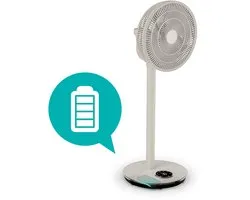 Duux Dock & Accu voor Whisper Flex 2 Ventilator – Li-ion Batterij 3350 mAh – Tot 11 Uur Batterijduur
