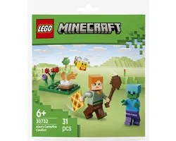 Lego Alex en de strijd bij het kampvuur