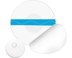 20 patches Freestyle Libre 3 transparent patches for Freestyle Libre 3 & 3 Plus sensor, self-adhesive, waterproof, overpatch round, Ø 60 mm