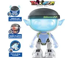 Silverlit Robot Talkimon - Terugpratende squishy Robotvriend - LED gezicht en geluid