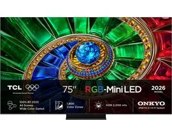 TCL 75RM7L - 75 inch - 4K RGB MiniLED - 2026 - Smart TV