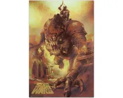 Affiche Star Wars Rancor - reptile - Jabba le Hutt - Le Retour du Jedi - 61 x 91,5 cm