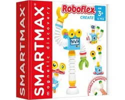 SmartMax Roboflex - Magnetische Robots Bouwen - 12-Delige Bouwset met Flexibele Staven - Educatief Speelgoed voor Kleuters - Vanaf 3 Jaar