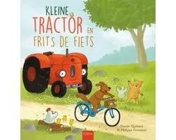 Kleine Tractor - Kleine Tractor en Frits de fiets