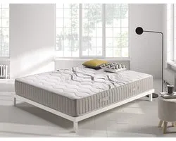 Pocketvering Matras 90x200 cm met Traagschuim - 26 cm Hoog - Multizone Comfort