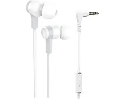 Golden Sound Bedrade oordopjes - Siliconen tips - 3.5mm jack aansluiting - Oortjes met Draad en Microfoon