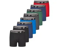 Pierre Cardin Heren Boxershorts 8 Pack Basic Trunks Veelkleurig 3XL Heren ondergoed - Labelvrije Comfort