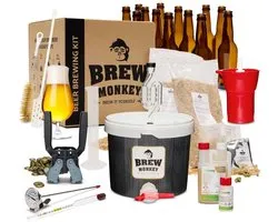 Brew Monkey Platinum Tripel - Bierbrouwpakket - Brouwen met Verse Ingrediënten - Zelf Bier Brouwen Bierpakket - Startpakket - Gadgets Mannen - Vaderdagcadeau - Verjaardagscadeau voor Mannen