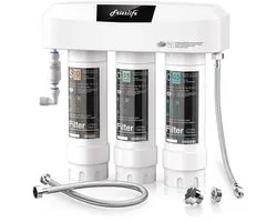 Onder Sink Waterfilter Systeem - Gecertificeerd, 0,5 Micron Filtratie voor Puur Water