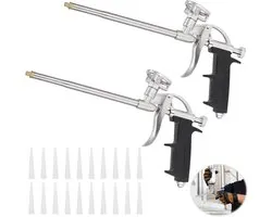 Professionele Expanding Foam Spray Gun met 20 Spuitmonden voor Isolatie, Vullen en Afsluiten
