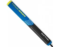 GolfPride Tour SNSR Straight Putter Grip 104cc - Zwart Blauw Geel | | |