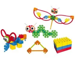Kid K'Nex Opbergdoos - Classroom Collection - Bouwset - 225 onderdelen