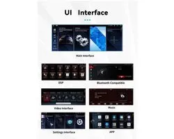 Multimediaspeler BMW E60 E61 E62 E63 E90 E91 – Car Radio – Navigatiesysteem – Head Unit – Autostereo – Qualcomm 665 Processor – 10,25 Inch IPS Scherm