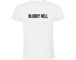 Bloody hell Heren T-shirt - engels - taal - humor - grappig