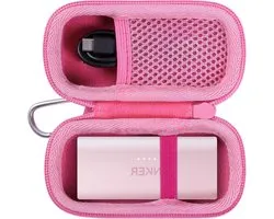 Étui rigide durable pour Anker PowerBank 621, pochette de rangement protectrice pour chargeur portable avec connecteur Lightning, idéal pour les voyages et la protection de la batterie