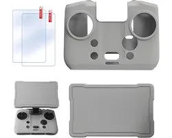 RC Pro 2 siliconen beschermhoes, met afstandsbediening, displaybescherming, stofdichte hoes, zachte antislip hoes, HD doorzichtige folie, bescherming voor DJI Mavic 4 Pro, controller