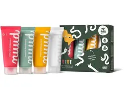 Pack Famille nuud | nouvelle crème | 4 x 20 ml | pack d'avantages | déodorant crème naturel et végétalien