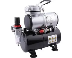 Fengda AS-186 Airbrush compressor met tank