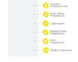 upscreen - Screenprotector voor Nixplay Klassischer 10.1" HD-Touchscreen - Folie Beschermfolie Beschermglas matte