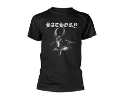 Bathory Goat T-shirt zwart Katoen -