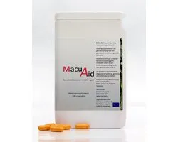MacuAid - Voedingssupplement ter ondersteuning van de ogen met luteïne, zeaxanthine én meso-zeaxanthine - 100 vegacapsules - Macula Support Oog Blauw Licht Antioxidanten Voedingssupplementen