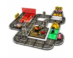 Magna Minds - Magnetisch Speelgoed - City - 81 - Magnetic Tiles - Constructie speelgoed - Magnetische tegels - Montessori speelgoed - Magnetic toys - Magnetische bouwstenen - Speelgoed Kinderen