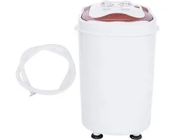 Mini Wasmachine - Compact Apparaat - Kleding Wassen - Energiebesparend - 6 Kilogram Capaciteit - Wit