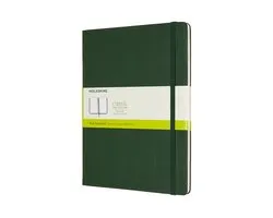 Moleskine Classic Notitieboek - Extra Large - Hardcover - Blanco - Mirte Groen