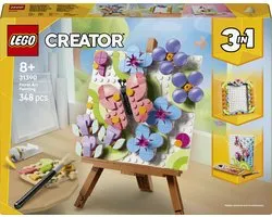 LEGO Creator 3in1 Bloemenschilderij Bloemen Speelgoed voor Kinderen en Kinderkamer Decoratie 31390