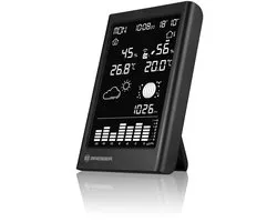 Bresser Weerstation - MeteoTemp TBV - Thermo-/ Hygrosensor - Draadloos - Zwart