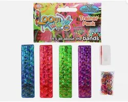 12 pack- beginner loom bands -inc 200 loom bands