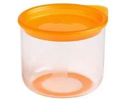 Pot de conservation Mastrad LilPod - Pour la nourriture pour bébé - 300 ml - Orange