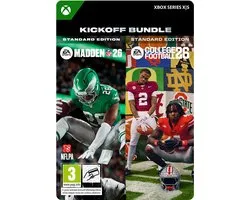 Microsoft Madden NFL 26 & College Football 26 Kickoff Bundle (Xbox Series X|S) Engels Xbox Series X/Series S