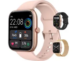 SAMMIT Luxe Ladies Smartwatch - Or Rose - IOS et Android - Écran Tactile Full HD - 34MM