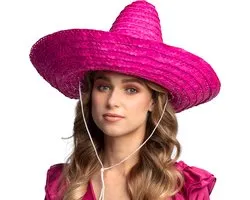 Boland - Sombrero Puebla Pink - 49 - Adultes - Unisexe