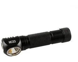 NiteCore hoofdlamp HC33 1800 lumen CREE XHP35 HD LED  - Zwart