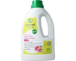 Planet Pure Wasmiddel vloeibaar universeel wild rose 1480 Milliliter