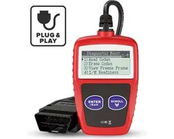 Scanner OBD2 II EOBD - Lecteur de code MS309 CAN - Ordinateur de lecture - Scanner de système de diagnostic - Heavy Duty - Voiture - Camper -car - Lecture