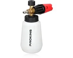 PROKING Snow Foam Cannon - 1/4" quick release - Auto schuim sproeier - Car detailing - Hoogwaardige foam sprayer voor diepe reiniging - Werkt op short gun