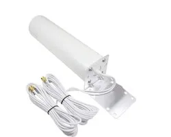 Draadloze Extender - Wifi Versterker - Buitenbereik Vergroten - Weerbestendig Ontwerp - 5 meter Kabel - Zwart
