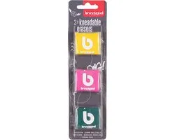 Bruynzeel Kneedgum set | 3 stuks