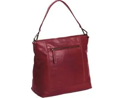 The Chesterfield Brand Antique Buff Schoudertas Leer 30 cm
