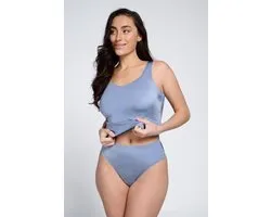 String high waist powder blue Ten Cate Secrets pour Dames | Taille XL