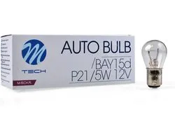 M-Tech P21/5W 12V - Helder - 10 stuks