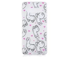 Shop4 Samsung Galaxy S10 Plus - Coque arrière souple Alpaca Transparent