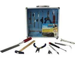 Model Craft Modelbouwpakket - PTK1013 13 Pce Railway - Hobby Hand Tool Set Gereedschap - ModelCraft - Modelbouw